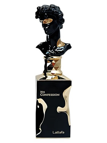 Perfume Lattafa His Confession EDP 100ml Hombre original - Linaje Perfumería de Autor Colombia