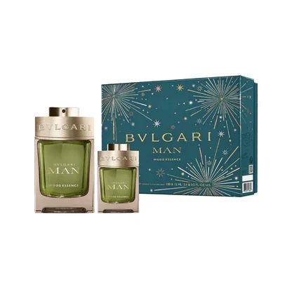 Estuche Bvlgari Man Wood Essence 2 Piezas original - Linaje Perfumería de Autor Colombia
