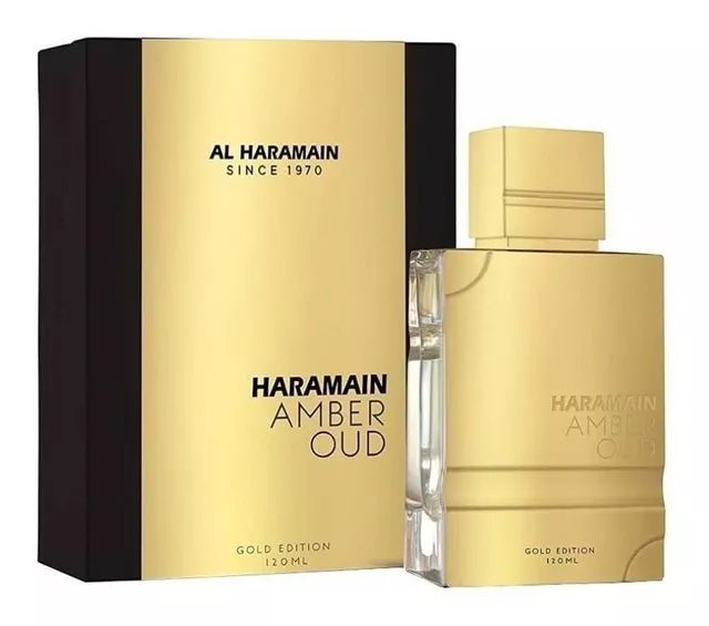 Perfume Al Haramain Amber Oud Gold Edition EDP 120ml Unisex original - Linaje Perfumería de Autor Colombia
