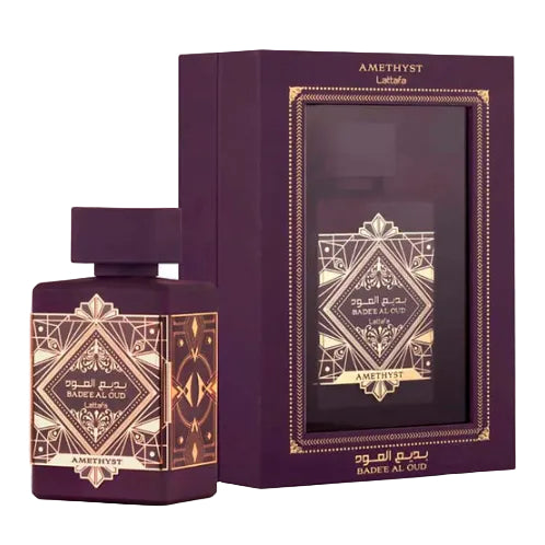 Lattafa Bade'e Al Oud Amethyst EDP 100ml — Perfumería Linaje