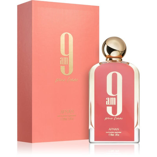 Perfume Afnan 9 am EDP 100ml Mujer original - Linaje Perfumería de Autor Colombia