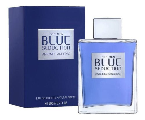 Perfume Antonio Banderas Blue Seduction EDT 200ml Hombre original - Linaje Perfumería de Autor Colombia
