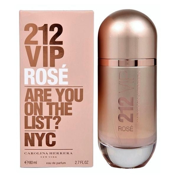 Perfume Carolina Herrera 212 V.I.P Rosé EDP 80ml Mujer original - Linaje Perfumería de Autor Colombia