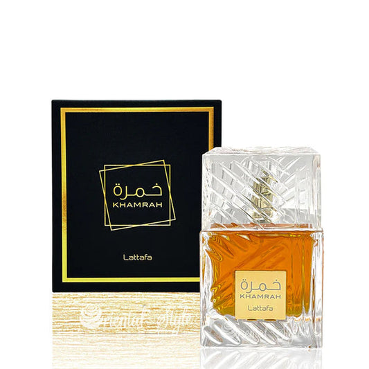 Perfume Lattafa Khamrah EDP 100ml Unisex original - Linaje Perfumería de Autor Colombia