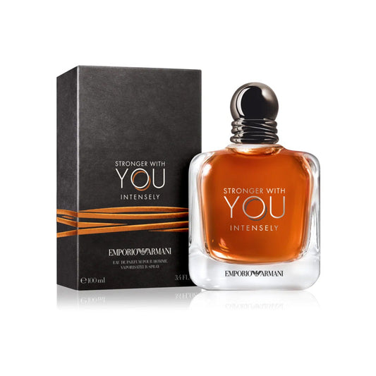 Perfume Giorgio Armani Stronger With You Intensely EDP 100ml Hombre original - Linaje Perfumería de Autor Colombia